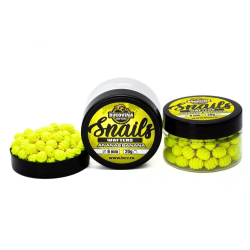 Bucovina Уафтер Охлюви с аромат Ананас и Банан 20 gr