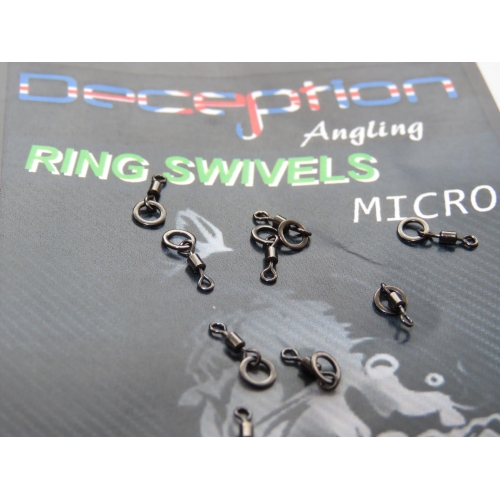 Deception Angling Micro ring swivels
