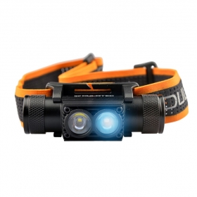 Dulotec H4 Pro V2.0 + батерия 3400 mAh, с бяла и синя светлина