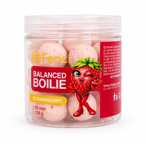 Fencl Strawberry balanced boilie
